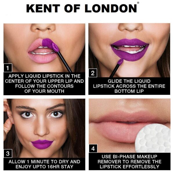 Kent Of London Glam Lips Matte Lip Tint - 12 Pack - Image 5