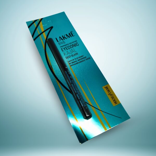 Lakmé 9to5 Eyeconic Kajal Deep Black - Image 2