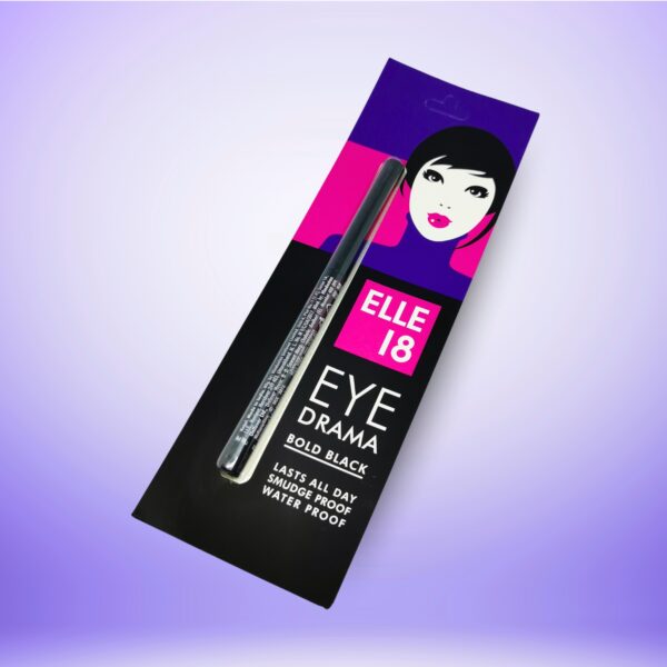 Elle 18 Eye Drama Kajal - Bold Black - Image 2