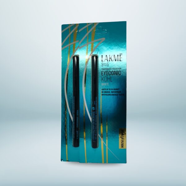 Lakmé 9to5 Eyeconic Kajal Deep Black - Image 5