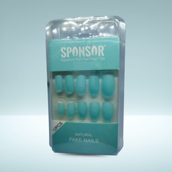 SPONSOR Natural Fake Nails - 12 PCS Set - Image 6