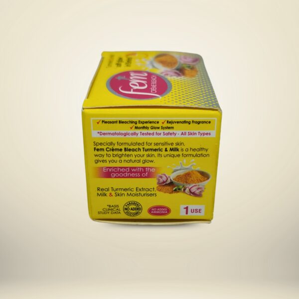 Fem Crème Bleach Turmeric & Milk Soft Glow - Image 2
