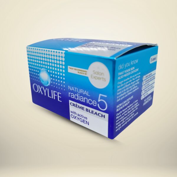 Oxylife Natural Radiance 5 Crème Bleach with Active Oxygen - Image 2