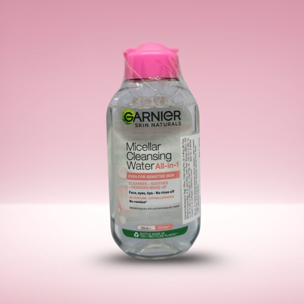 Garnier Skin Naturals Micellar Cleansing Water All-in-1  - 125ml - Image 2