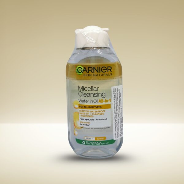 Garnier Skin Naturals Micellar Cleansing Water All-in-1  - 125ml - Image 4