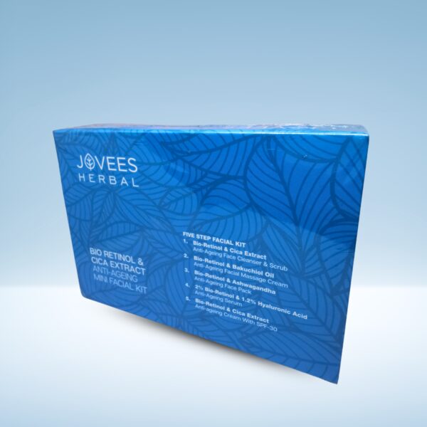 Jovees Herbal Bio Retinol & Cica Extract Anti-Ageing Mini FacialKit - Image 2