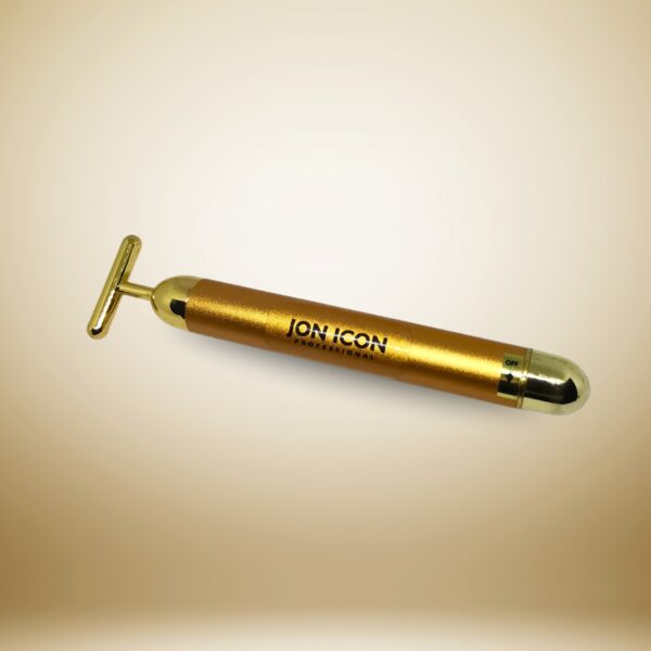 JONICON PROFESSIONAL Gold T-Bar Electric Facial Massager - Image 2