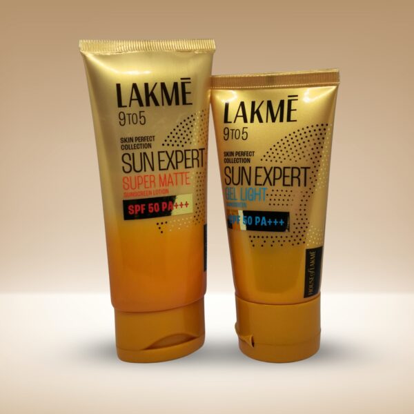 Lakme 9to5 Sun Expert Sunscreen Gel Light SPF 50 PA+++ (50g) - Image 4