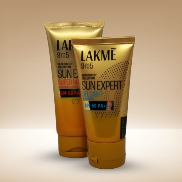 Lakme 9to5 Sun Expert Sunscreen Gel Light SPF 50 PA+++ (50g) - Image 3
