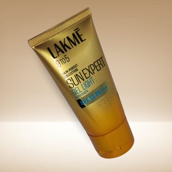 Lakme 9to5 Sun Expert Sunscreen Gel Light SPF 50 PA+++ (50g) - Image 2