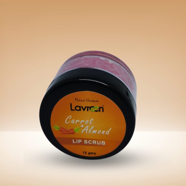 Lavreen: Carrot Almond Lip Scrub & Almond + Cocoa Lip Butter - Image 3
