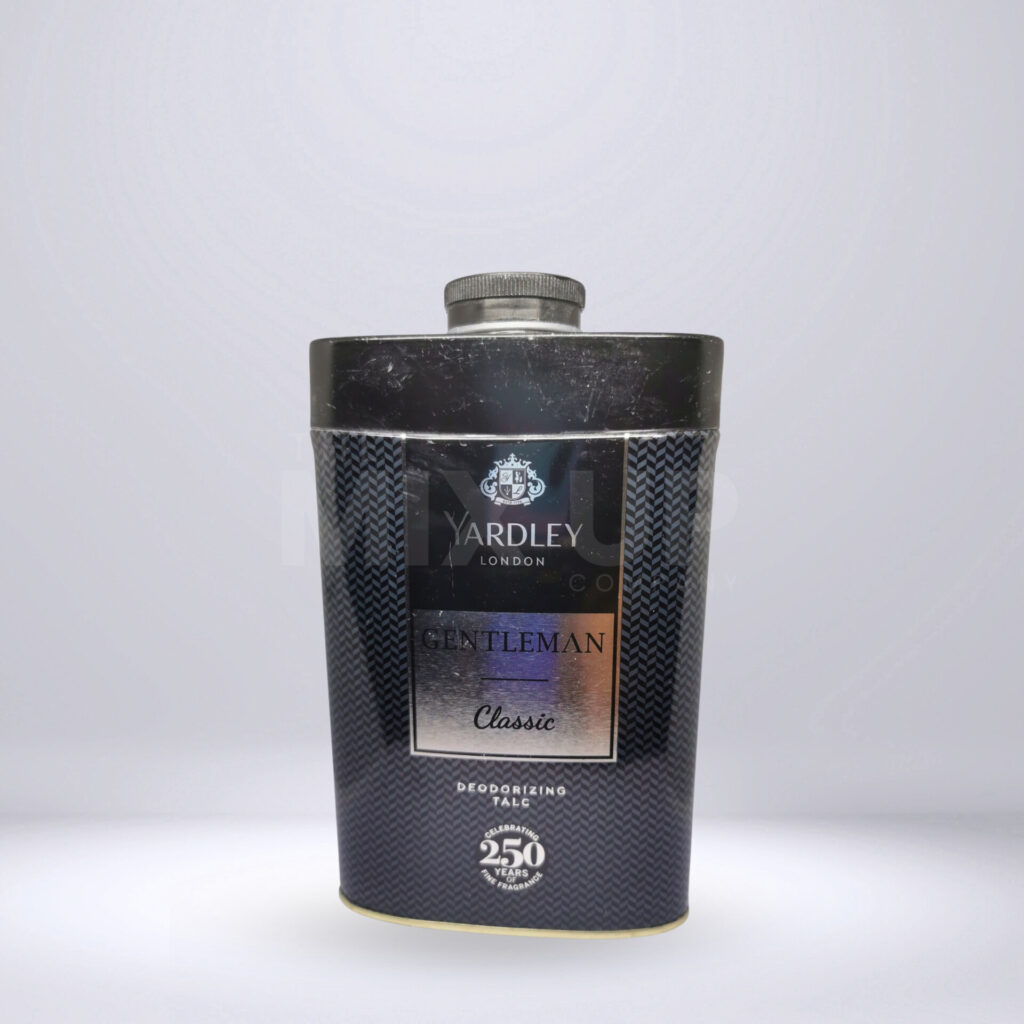 Yardley London Gentleman Classic Deodorizing Talc - 250g - The Mix Up Company