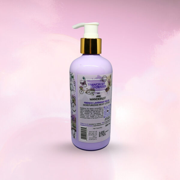 Nykaa Wanderlust Moisturizing Body Lotion - 300ml - French Lavender Fields - The Mix Up Company