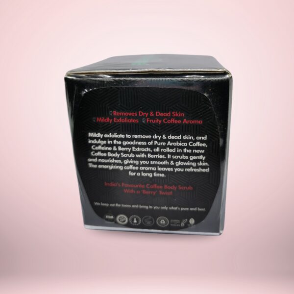 mCaffeine Coffee Body Scrub with Berries for Smooth Skin - Image 3