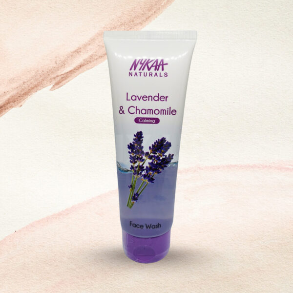 Nykaa Naturals Face Wash - 100ml - Lavender Chamomile - The Mix Up Company