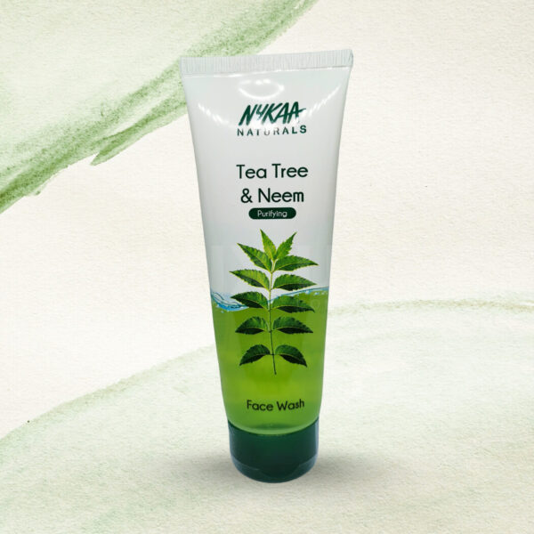 Nykaa Naturals Face Wash - 100ml - Tea Neem Tree - The Mix Up Company