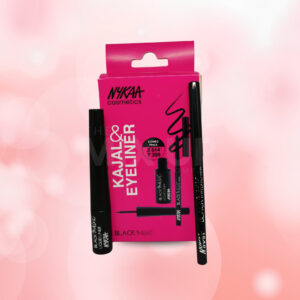 Nykaa Cosmetics Black Magic Kajal + Eyeliner Combo - The Mix Up Company