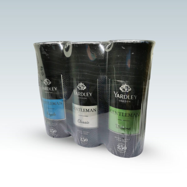 Gentleman Body Spray Collection for Men - Pack of 3 - Image 2