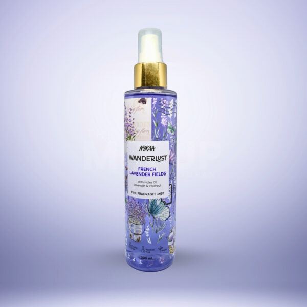 NYKAA Wanderlust Fragrance Mist - French Lavender Fields- 200ml - The Mix Up Company