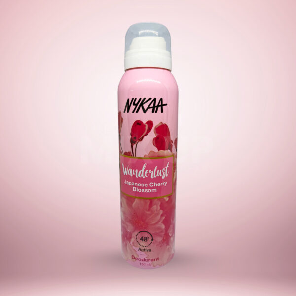 Nykaa Wanderlust 48hr Active Deodorant - 150ml - Japanese Cherry Blossom - The Mix Up Company