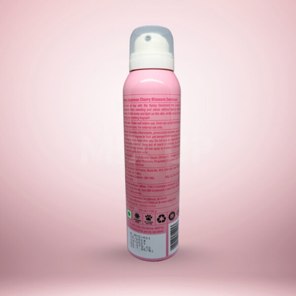 Nykaa Wanderlust 48hr Active Deodorant - 150ml - Japanese Cherry Blossom - The Mix Up Company