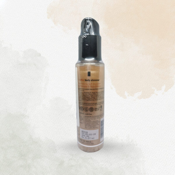 mCaffeine Coffee Body Shimmer with Hyaluronic Acid - Image 2