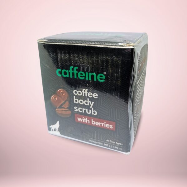 mCaffeine Coffee Body Scrub with Berries for Smooth Skin - Image 2