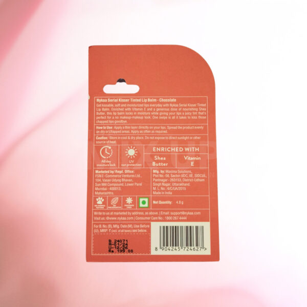 Nykaa Serial Kisser Tinted Lip Balm - Image 2