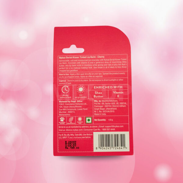Nykaa Serial Kisser Tinted Lip Balm - Image 3