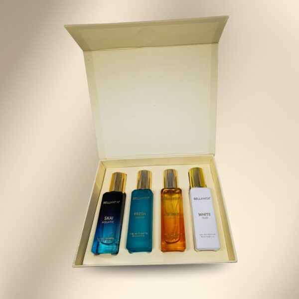 Bella Vita Unisex Perfume Gift Set - 4 x 20ml