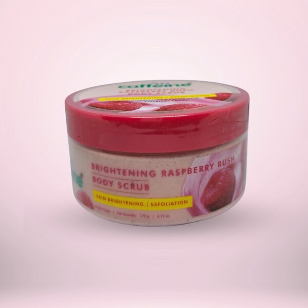 mCaffeine Brightening Raspberry Rush Body Scrub - Image 3