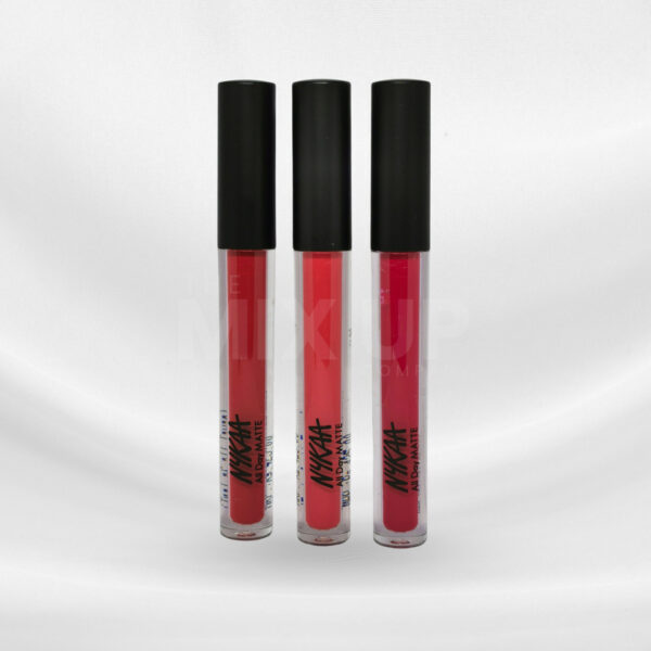 Nykaa All Day Matte Liquid Lipstick - Long Lasting, Transferproof