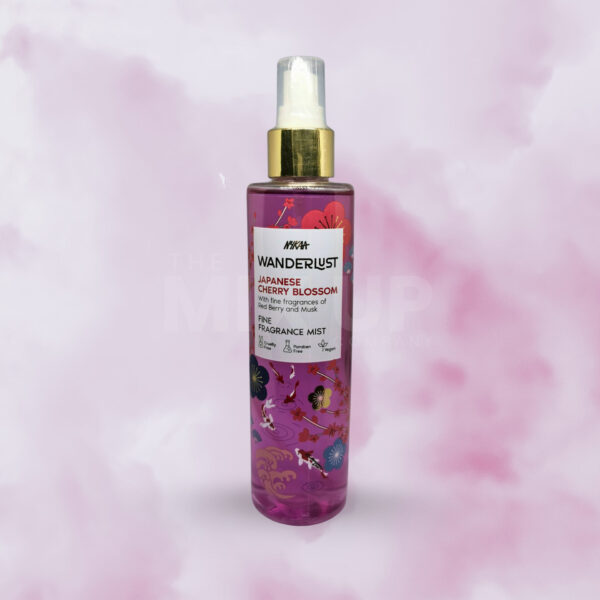 NYKAA Wanderlust Fragrance Mist - Japanese Cherry Blossom - 200ml - The Mix Up Company
