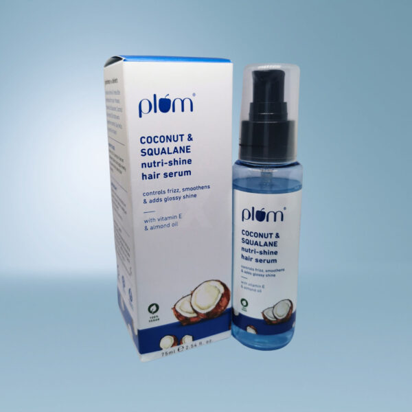 Plum Coconut & Squalane Nutri-Shine Hair Serum - 75ml