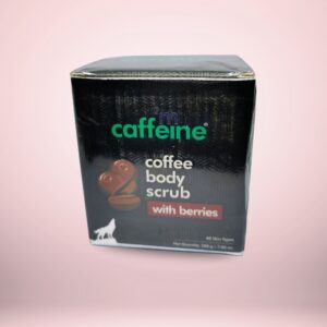 mCaffeine Coffee Body Scrub with Berries for Smooth Skin