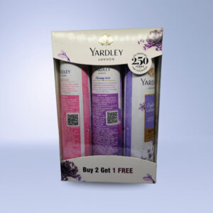 Yardley London Body Spray Trio - Buy 2 Get 1 Free
