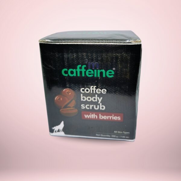 mCaffeine Coffee Body Scrub with Berries for Smooth Skin