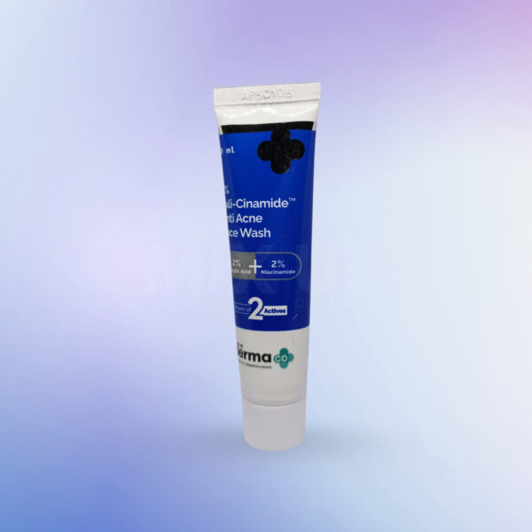 The Derma Co 2% Sali-Cinamide Anti Acne Face Wash - 10 ml - Image 4