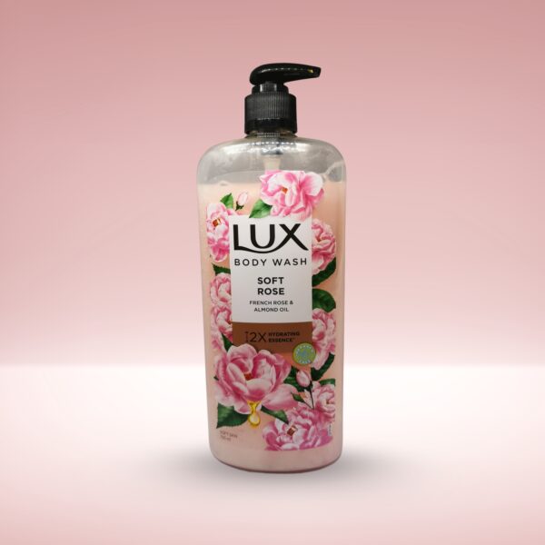 LUX Body Wash Soft Rose - French Rose & Almond Oil 750ml