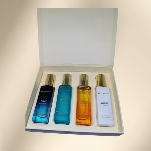 Bella Vita Unisex Perfume Gift Set - 4 x 20ml - Image 3