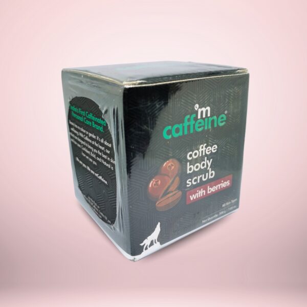 mCaffeine Coffee Body Scrub with Berries for Smooth Skin - Image 5