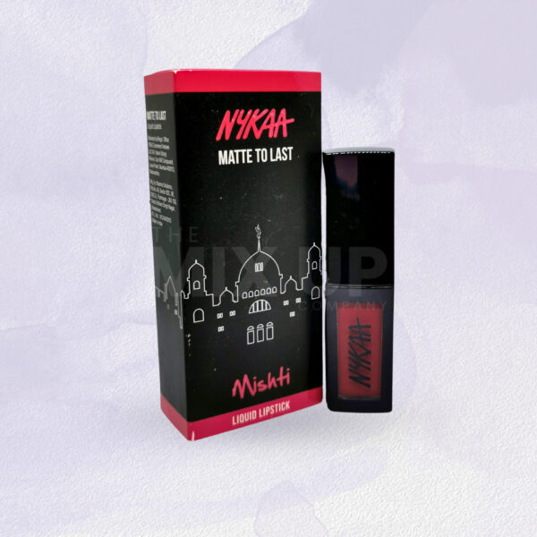 Nykaa Matte To Last Liquid Lipstick (5ml) - Image 4