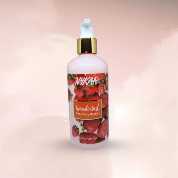 Nykaa Wanderlust Moisturizing Body Lotion - 300ml - Strawberry Daiquiri Bodylotion - The Mix Up Company