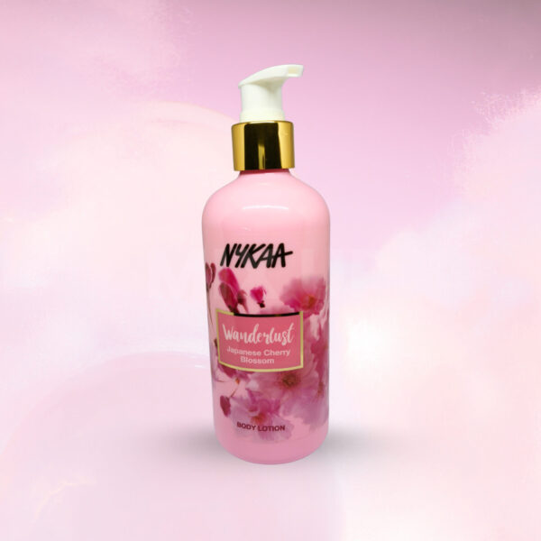Nykaa Wanderlust Moisturizing Body Lotion - 300ml - Japanese Cherry blossom - The Mix Up Company