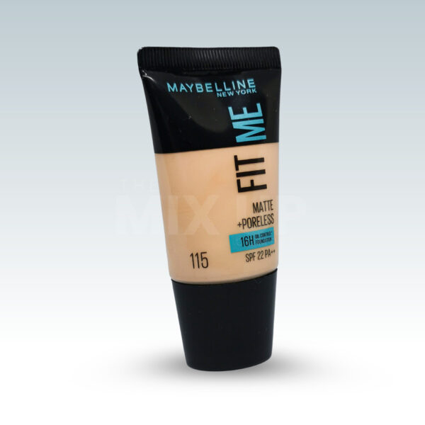 Maybelline Fit Me Matte + Poreless Foundation SPF 22 (18ml) - The Mix Up Company