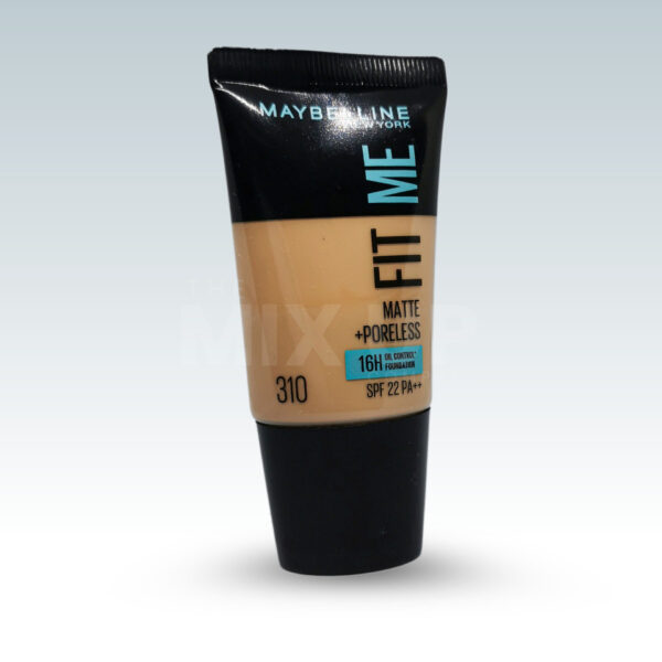 Maybelline Fit Me Matte + Poreless Foundation SPF 22 (18ml) - The Mix Up Company