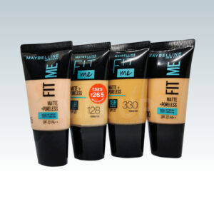 Maybelline Fit Me Matte + Poreless Foundation SPF 22 (18ml) - The Mix Up Company