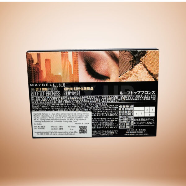 Maybelline The City Mini Palette Rooftop Bronzes - The Mix Up Company