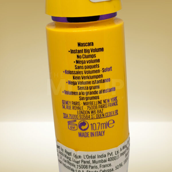 Maybelline The Colossal Mascara - Instant Volume, No Clumps - The Mix Up Company