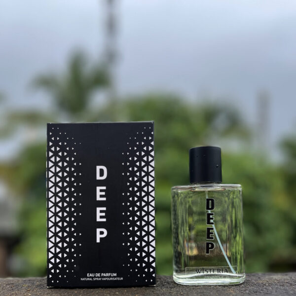 DEEP Eau de Parfum by Wisteria | Crisp Citrus Scent | 100ml
